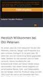Mobile Screenshot of ollipetersen.com